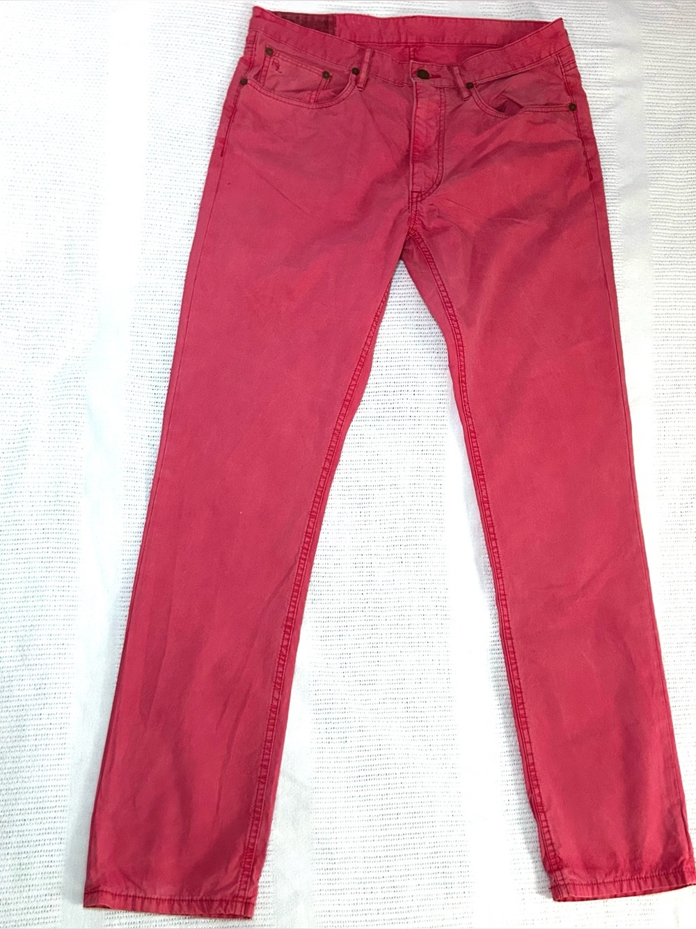Polo Ralph Lauren Dry Goods Red Cotton Slim Men’s 33/32 Pants